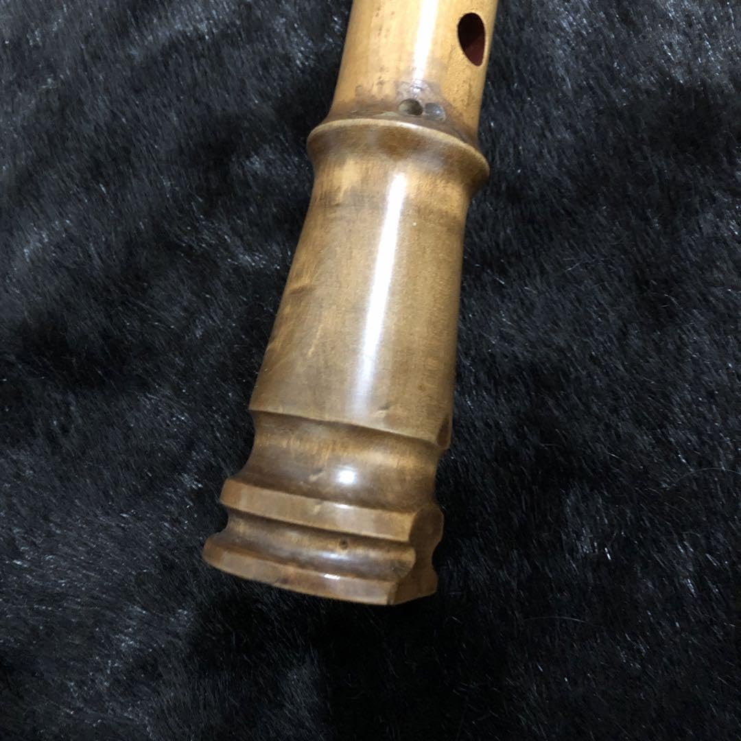 Amazon.co.jp: 尺八 7孔 一尺九寸管 無銘 木管 : 楽器・音響機器